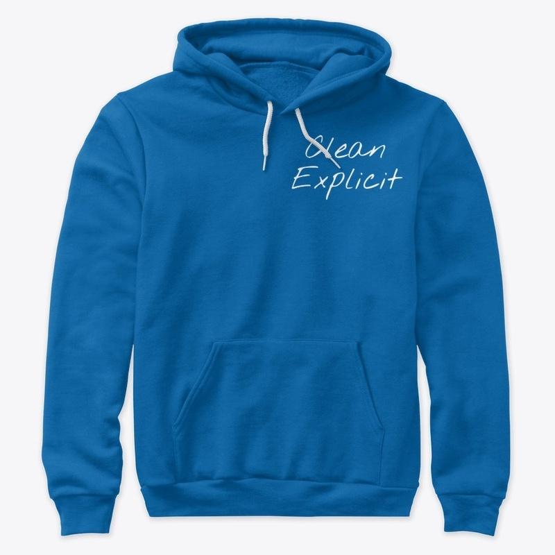 Clean Explicit Premium Big Logo Hoodie